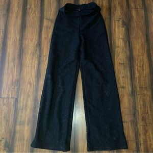 JLUXLABEL Midnight Black Wide-Leg Pants